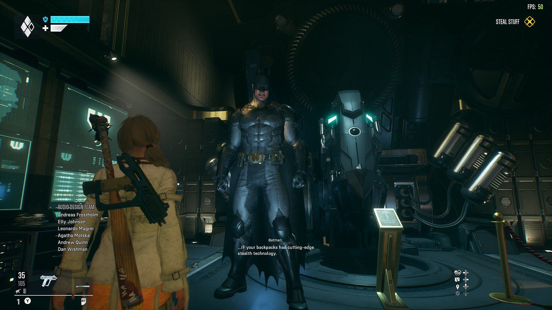 Batman's return from the dead after Batman Arkham Knight is one of the worst explained aspects of Suicide Squad Kill the Justice League's story (Image via Rocksteady Studios)